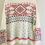 st. john's bay  Womens O size  Mock Neck Long Sleeve Ivory Sweater New Knit Top NWT Photo 0