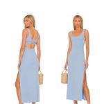 l*space Mara Midi Dress In Aura Light Sky Blue Photo 1