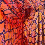 ASOS curve animal print dress size 18 Orange Photo 7