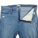 Madewell  Blue‎ Classic Straight Blue Cotton Stretch Jeans M3004 Womens 36 Photo 4