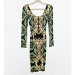 Alice + Olivia Womens Dress Size 0 Delora Printed Baroque Glam Maximalist Luxe Photo 7