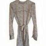 Avec Les Filles NEW Style: SNW70000-199-0117 Color: White/Black Tie Dress Size S Photo 1