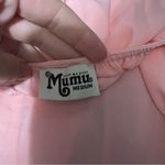 Show Me Your Mumu SMYM Heather halter maxi dress in Frosty Pink Chiffon NEW MED Photo 2