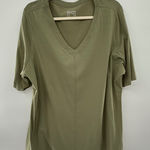 Denim & Co Olive Green V Photo 0