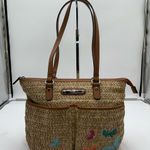 Rosetti  Raffia‎ and Embroidery Butterly Shoulder Bag Photo 0