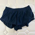 Lululemon  Navy Hotty Hot 2.5" Shorts Low-Rise Photo 0