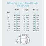 Custom White Long Sleeve Graphic Hoodie Sweater Size M Photo 3