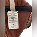 Shade & Shore  Women’s M Brown floral design strapless one piece bathing suit Photo 2