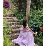 ZARA Elegant Lavender Maxi Dress Photo 2