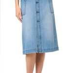 joe's jeans Joes Cargo Denim Midi Skirt sz 31 Photo 0