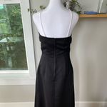 Vintage 90’s Formal Dress Black and White Stripe Floor Length Gown Size 5/6 NWT Photo 3