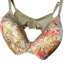 Cacique  38G T-Shirt  Floral Multicolor Bra No Underwire  Comfort Support Photo 1