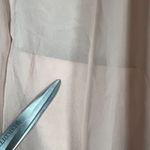 Dessy Collection Pink Maxi Chiffon Dress Plus 16 Puff Sleeve Fairy Bridesmaid Photo 4