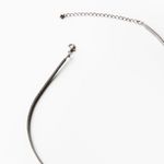 Silver Jeans Silver Jean Co. Suede Beaded Tassel Y Necklace Photo 2