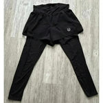 NELEUS | Women’s 2 in 1 Running Shorts with Built in Leggings | XL Black Photo 1