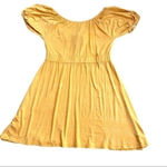 Love, Fire  cut out polka dot front tie dark yellow sundress size Medium NWOT Photo 8