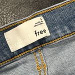 Wilfred Free  Skirt Women's 8 Denim Jean Mini Blue Stretch Pockets Photo 1