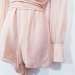 Intermix Silk Ruffle Romper Photo 3