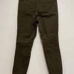 Hunter Silver Crush Green Distressed Jeans Size 5/6 Photo 1