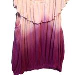 Free People Pink Bare shoulder flutter top Photo 2