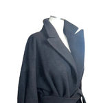 MSGM Wool Trench Coat in Black 42 Medium New long Jacket Size undefined Photo 4