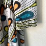 Step in style women’s peacock print Tunic Dress Colorful Patterned Midi Dress XL Blue Photo 5