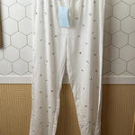 Hill House  White Jewel Jammie Pant - Size - XL - NWT Photo 0