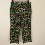 Nooworks  Awesome Blossom Carpenter Pants Multicolor Rainbow Floral Pants Medium Photo 1