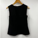 Diane Von Furstenberg  Women's Back Zip Lightweight‎ Tank Sleeveless Black Size 6 Photo 2