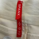 Spanx  Twill Crop Wide Leg Pants Womens SP Small Petite Beige Cream Pull On Photo 2