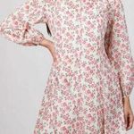 Rebecca Taylor  Ladies Long Sleeeve Fleur Dress Bone Combo Photo 0