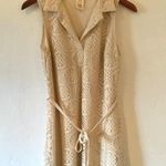 Faded Glory Cream Lace Sundress Photo 0