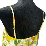 Banana Republic Sleeveless Top Womens XS Floral Palm Print Tropical Vacation Photo 5