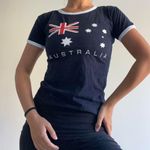 Navy Blue Australia Tee Size M Photo 0