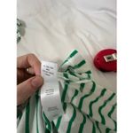 Rails NWT  Meg Stripe Tie Waist Cotton Green Dress Size 2X Photo 11