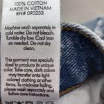 PacSun  25 Vintage High Rise Denim Raw Hem Distressed Shorty Shorts Photo 4