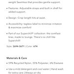 Aerie  Neon Pink Superchill Seamless Corset Bralette Photo 5