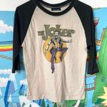 Junkfood Y2k The Joker Raglan baseball tee Photo 1