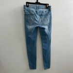American Eagle  Distressed Super Stretch Skinny Jeggings jeans 4 Blue med Wash Photo 5