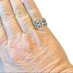 Watch Band Ring Chain Link Size 5.25 in Silver Photo 4