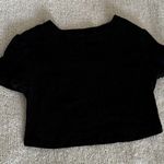 SKIMS Black  crop top xxs  Photo 0
