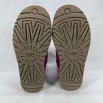 UGG  Mini Boots Suede Leather Sheepskin Lined SugarPlum Women's‎ Size 6 Photo 7