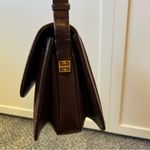 Givenchy Vintage 1970s Rare‎ Bordeaux Script Shoulder Bag Purse Made In Spain Photo 7