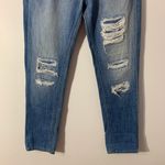 Hudson Leigh Distressed Boyfriend Button Fly Jeans Photo 5