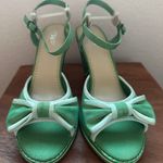 Nordstrom rsvp Designer Sandals BRAND NEW sz 9,5 Grass Green Photo 2