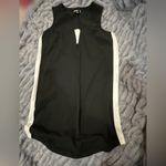 Valette Black and White Stripe Sleeveless Bandeau Cutout Dress NWT Size M Photo 1