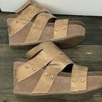 Yoki  Hestry Metallic Wedge Platform Chunky‎ Sandals Size 7 NWOT *READ* Photo 3