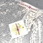Altar'd State NEW Altar’d State Open Back Crochet Trim Woven Long Sleeve Sweater size Medium Photo 4