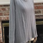 Simply Vera, Vera Wang Simply Vera Vera Wang long sleeved oversized ribbed grey long sleeve top /S /EUC Photo 1