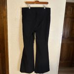 Chico's Black Flare Leg Pants Womens Size 12R US 2R Casual Business Office Photo 7